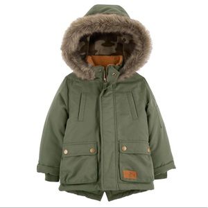 Carters Faux Fur Trim Parka NWOT